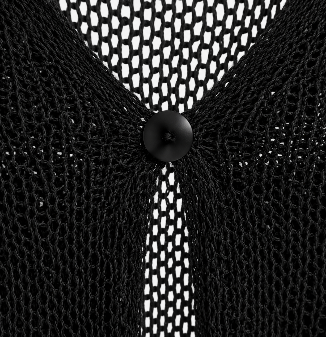 Gilet/pull maille noir Natacha
