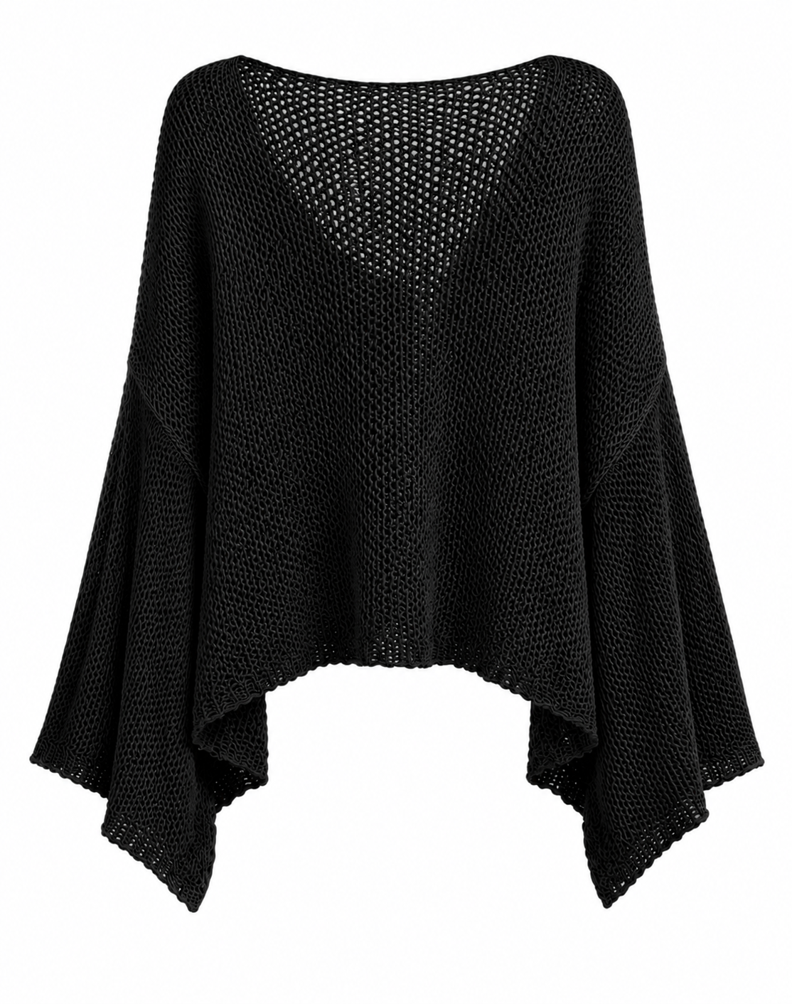 Gilet/pull maille noir Natacha
