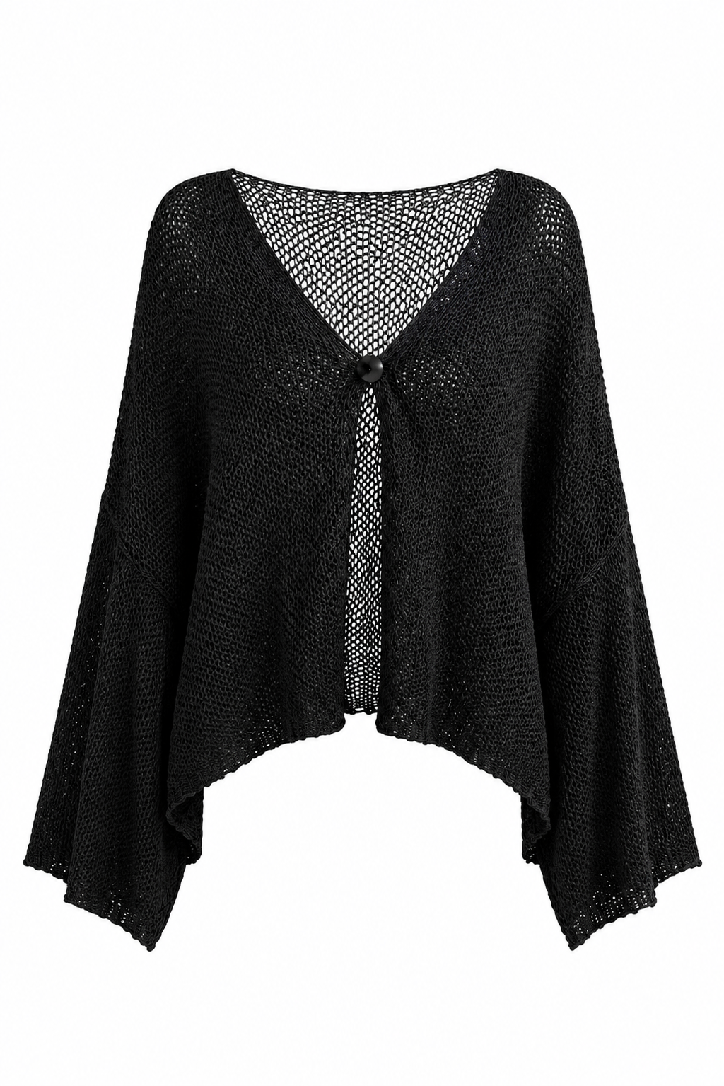 Gilet/pull maille noir Natacha