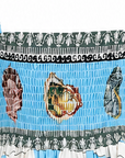 Robe courte écru ciel MER