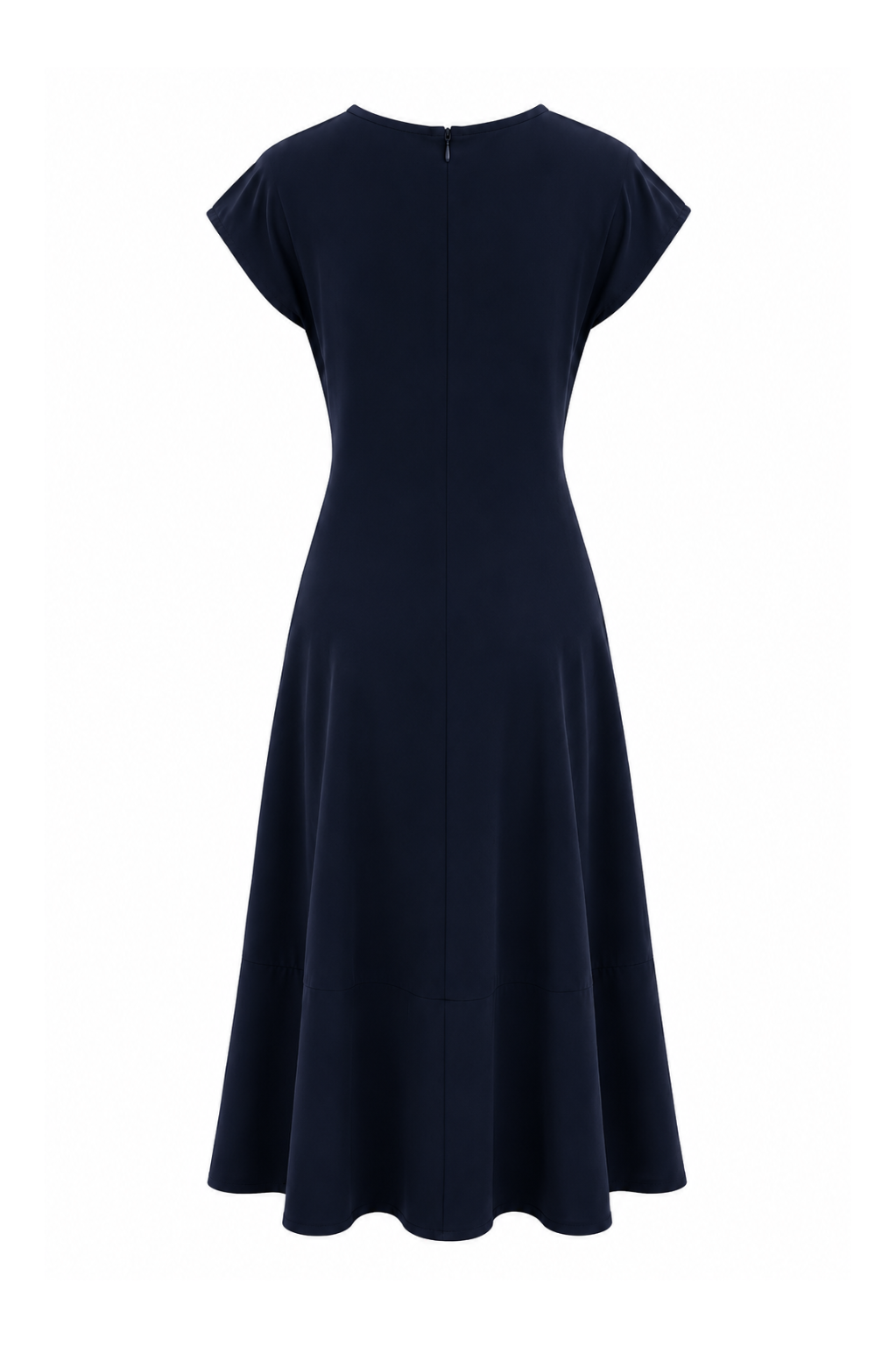 Robe noeud marine coton glacé