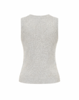 T-shirt maille argent