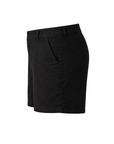 Baumwoll-Chinoshorts Schwarz
