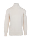 Pull col cheminée écru Natacha