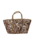 tobacco rhinestone-embellished bag