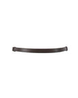 Ceinture fine cuir marron fermoir doré