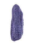 cardigan bleu grosse maille