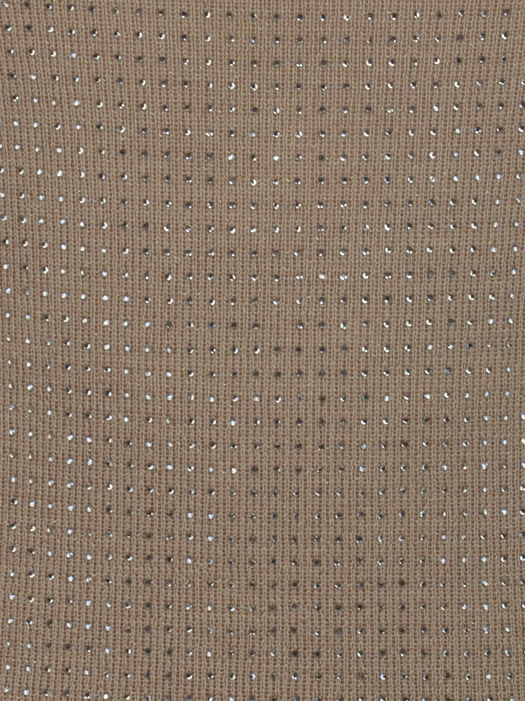 Pull Interdee beige all strass