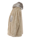 Veste fausse fourrure St Moritz/ tissu technique GIOVANNI