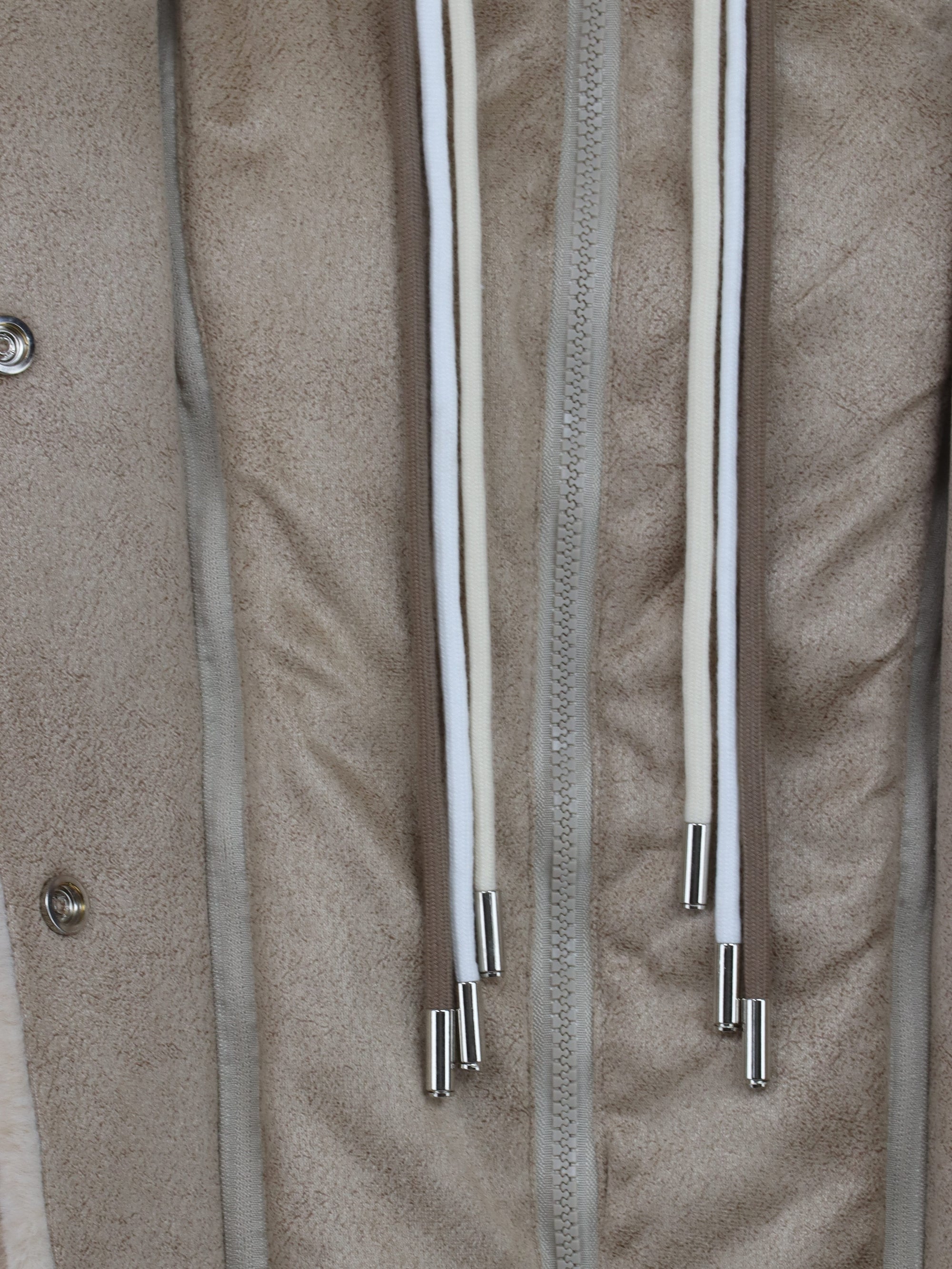 Veste fausse fourrure St Moritz/ tissu technique GIOVANNI