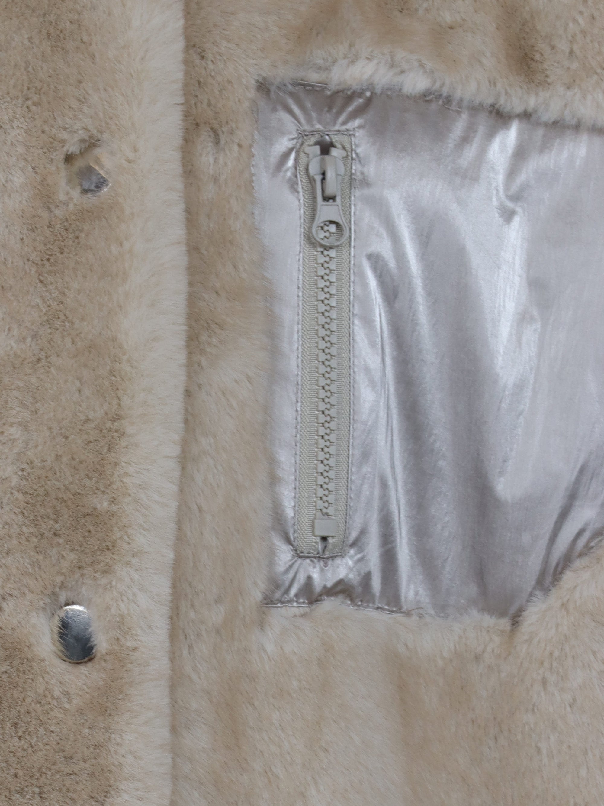 Veste fausse fourrure St Moritz/ tissu technique GIOVANNI
