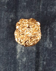 surchemise en jeans boutons décoratifs
