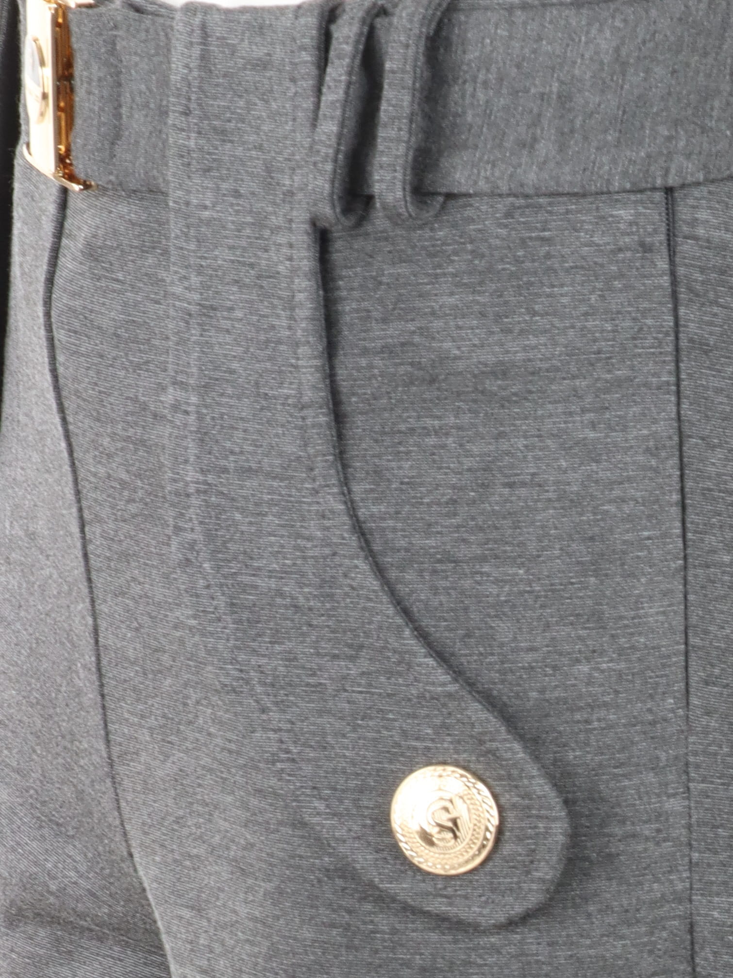 Pantalon couture gris Gil Santucci