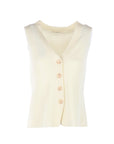 Gilet Interdee classique écru