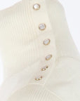 Pull Interdee écru à boutonnage d’épaule