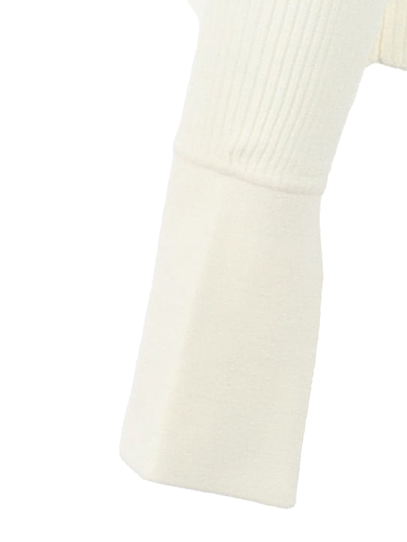 Pull Interdee écru à boutonnage d’épaule