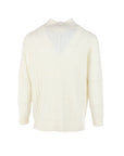 Pull Interdee maille torsadée écru /strass