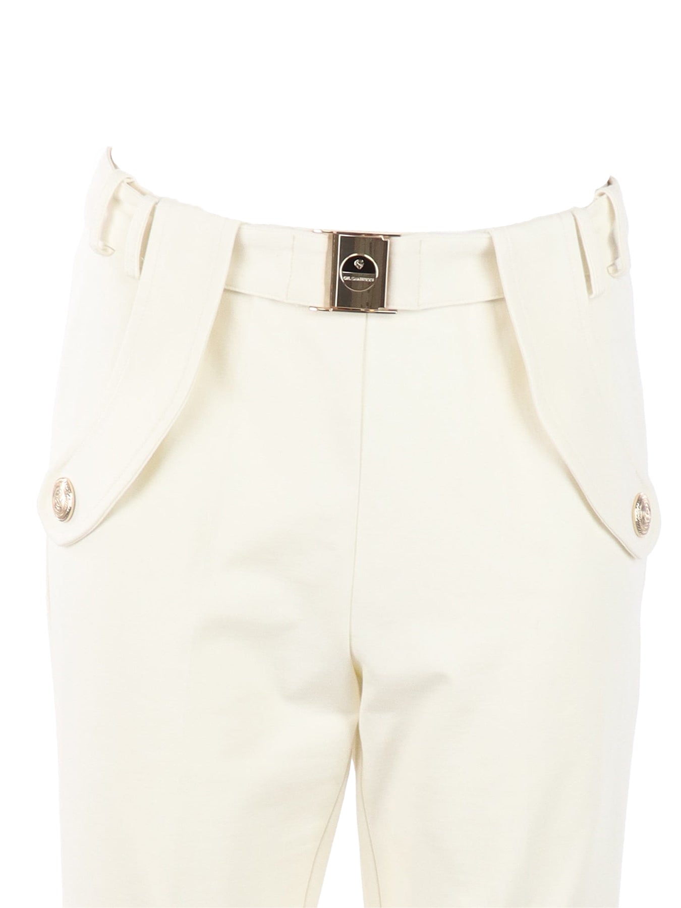 Pantalon couture écru Gil Santucci