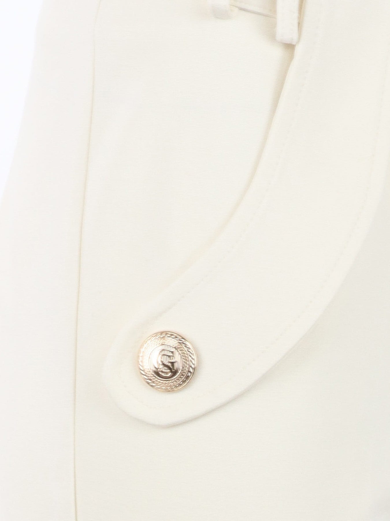 Pantalon couture écru Gil Santucci