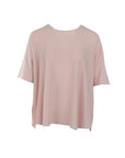 Pull manche courte pink baby col rond Natacha