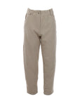 Pantalon cargo chevrons beige