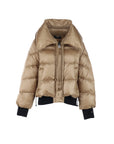 Doudoune courte Léonardo camel