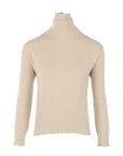 Pull col montant Marley beige