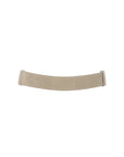 Ceinture croûte daim beige clair fermoir doré