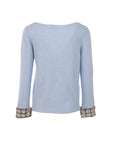 Pull AMOUR bleu ciel