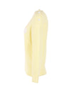 Pull COEUR jaune clair