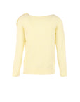 Pull COEUR jaune clair