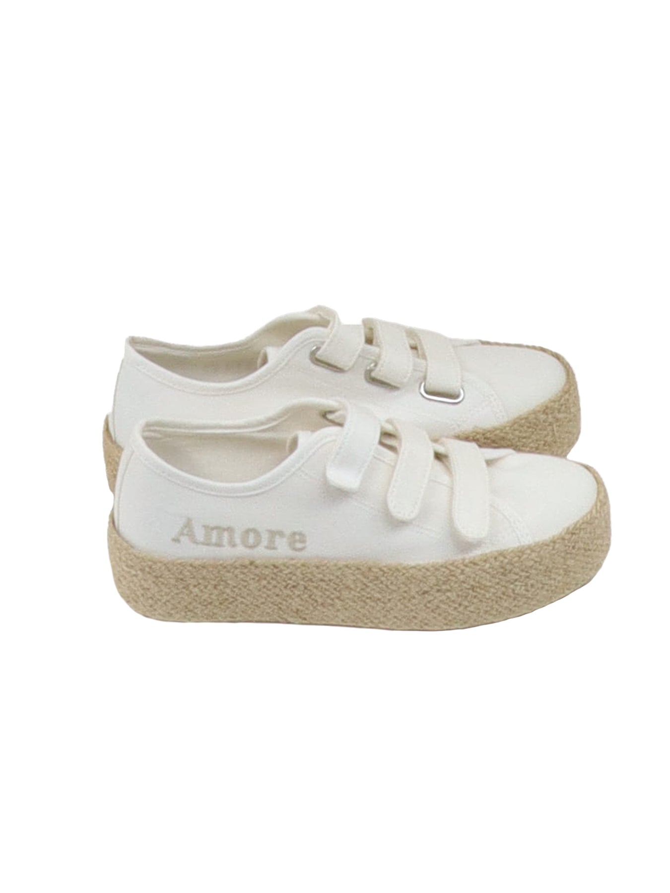 Baskets scratch blanche AMORE