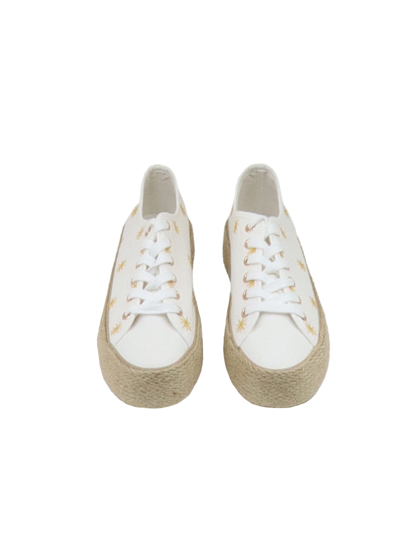 Baskets blanche ETOILES brodées