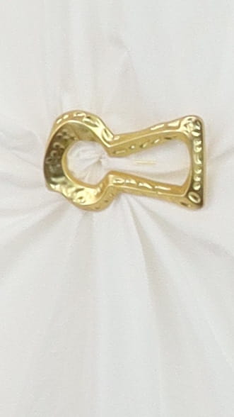 Chemise longue boutonnée décoration or