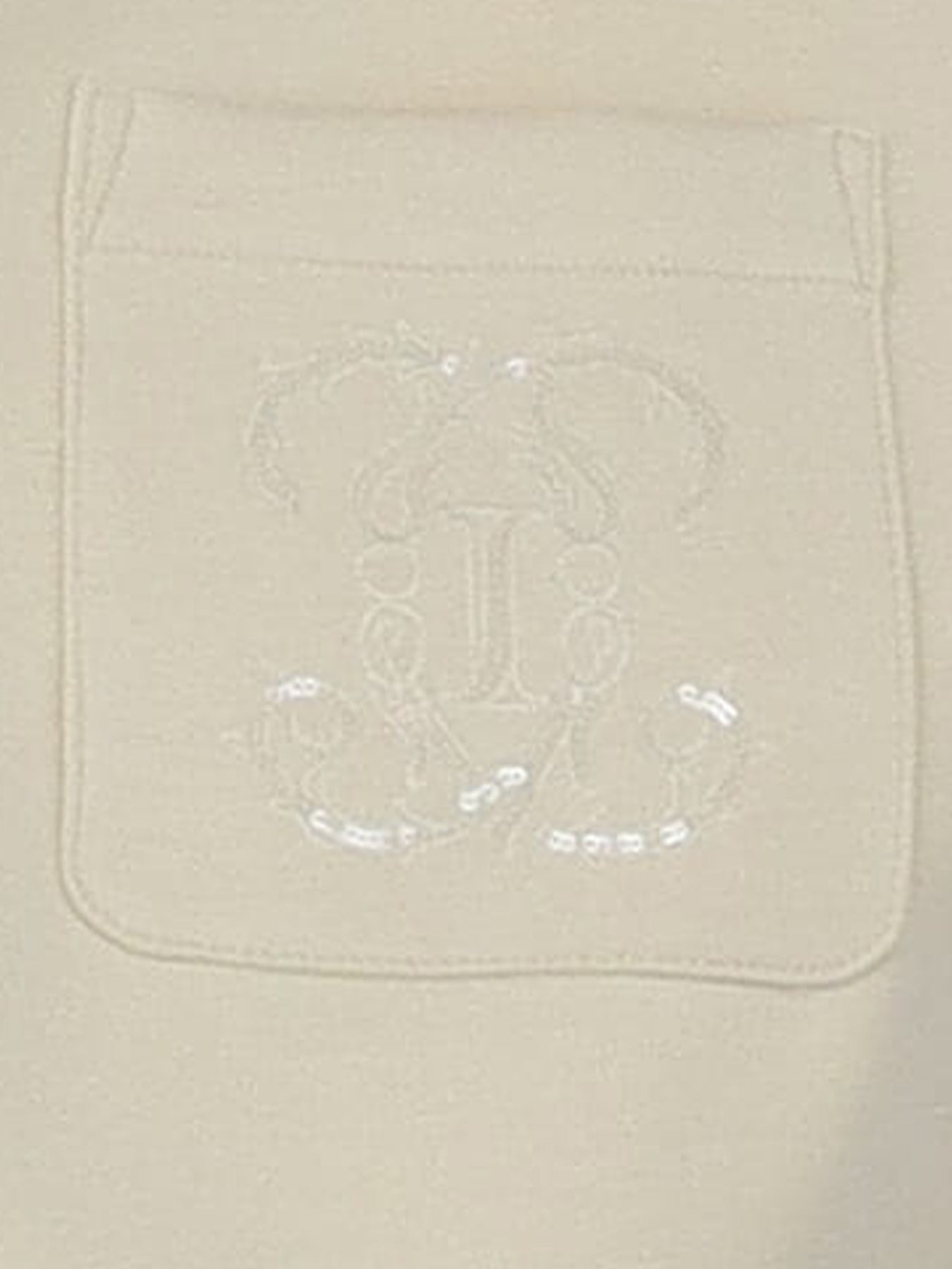 Chemise longue jogging écru Interdee