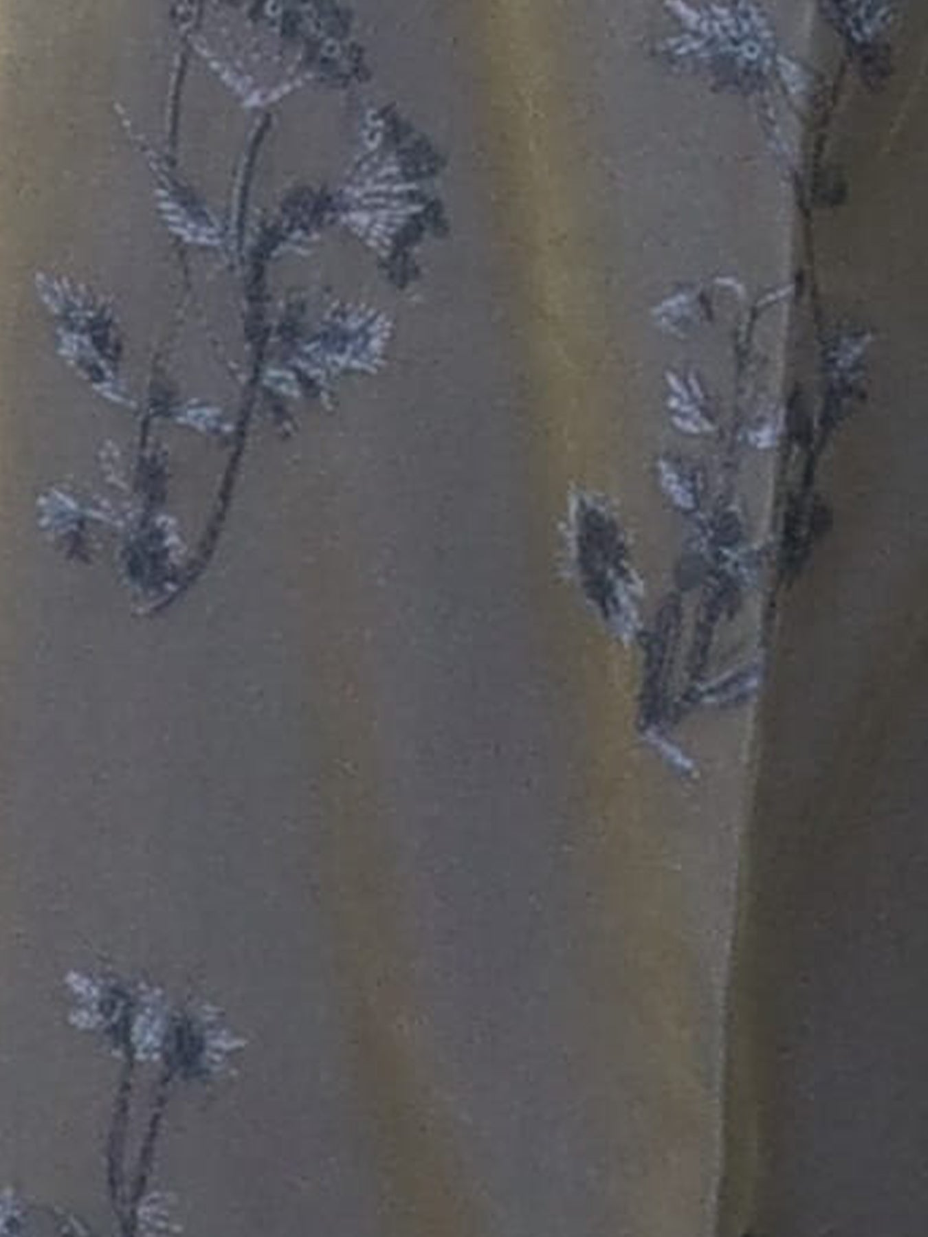 Pantalon marine large brodé &amp; sequins Interdee