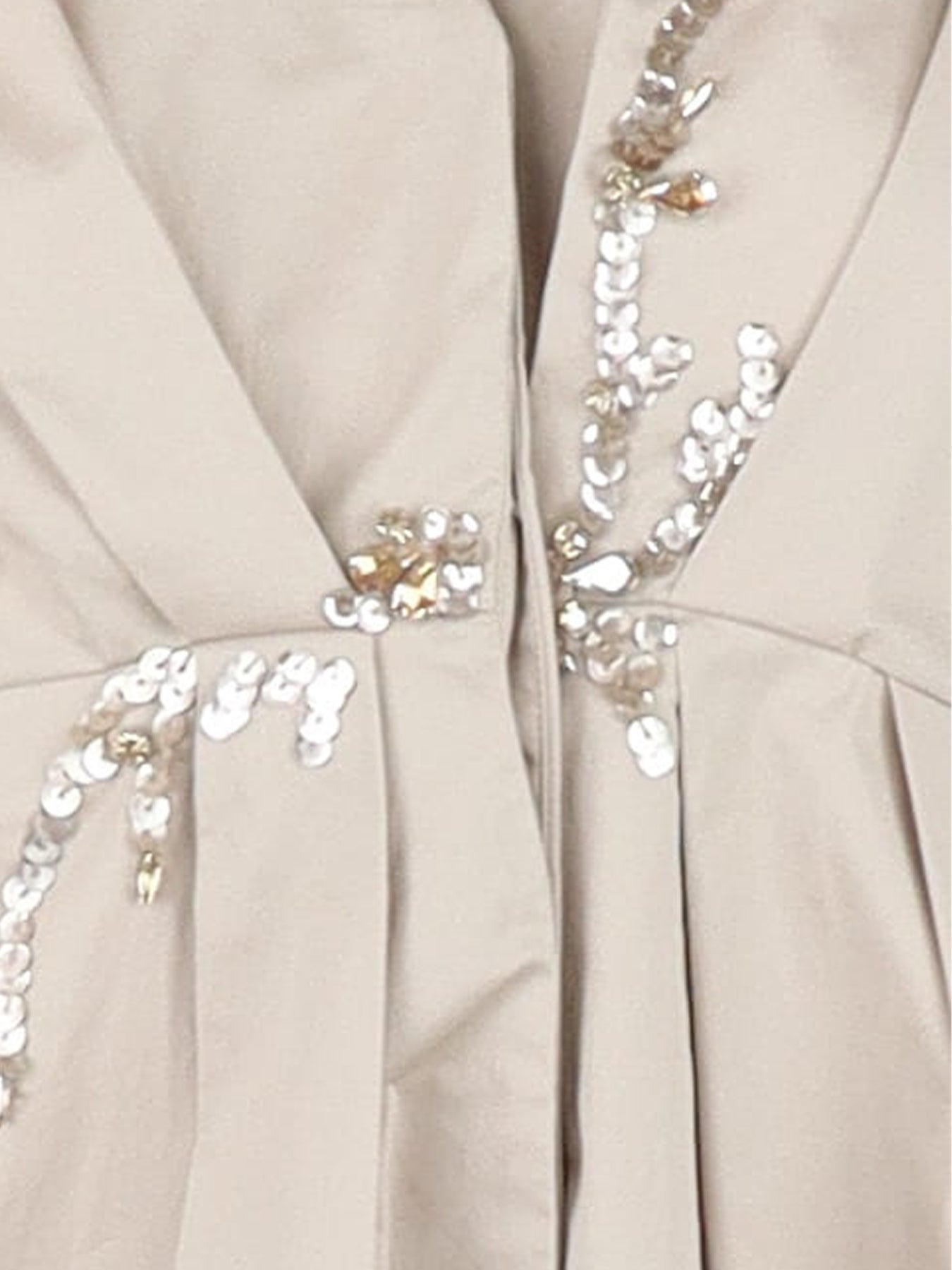 Tunique sable sequins Interdee col V