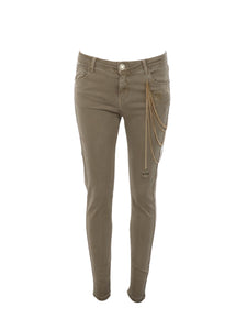 Jeans taupe chaine G.S.