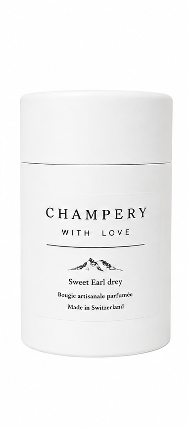 Bougie Champéry Sweet Earl Grey