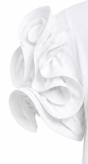 T-shirt manches FROU blanc
