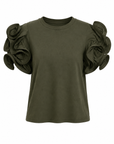 T-shirt manches FROU kaki