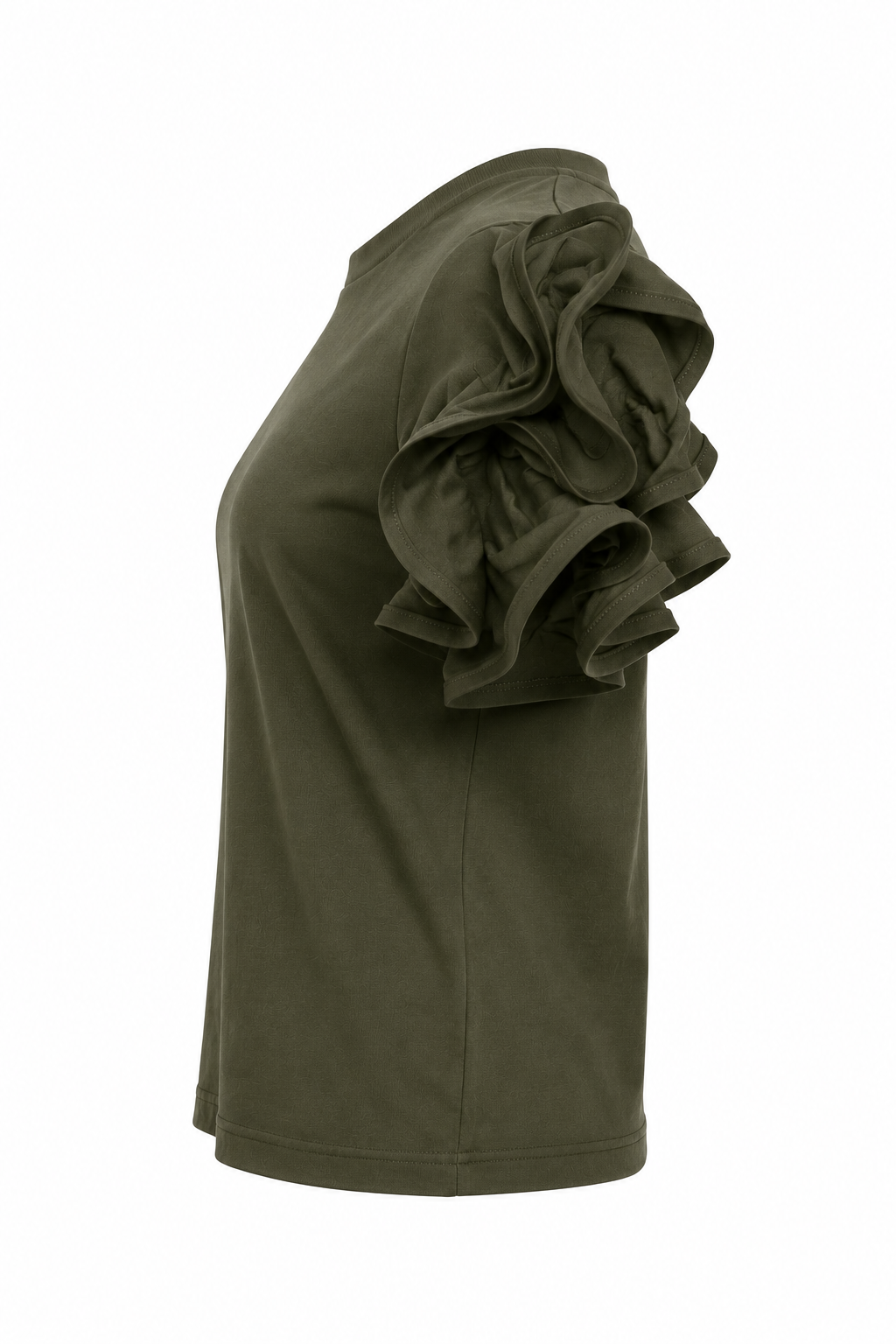 T-shirt manches FROU kaki