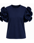 T-shirt manches FROU marine