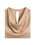Top Mariley asymétrique beige