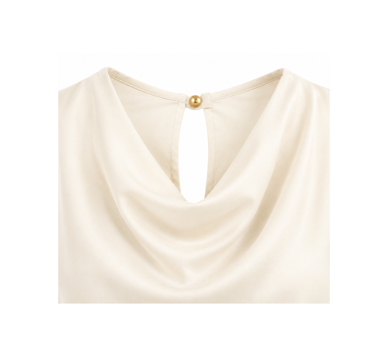Top Mariley asymétrique écru
