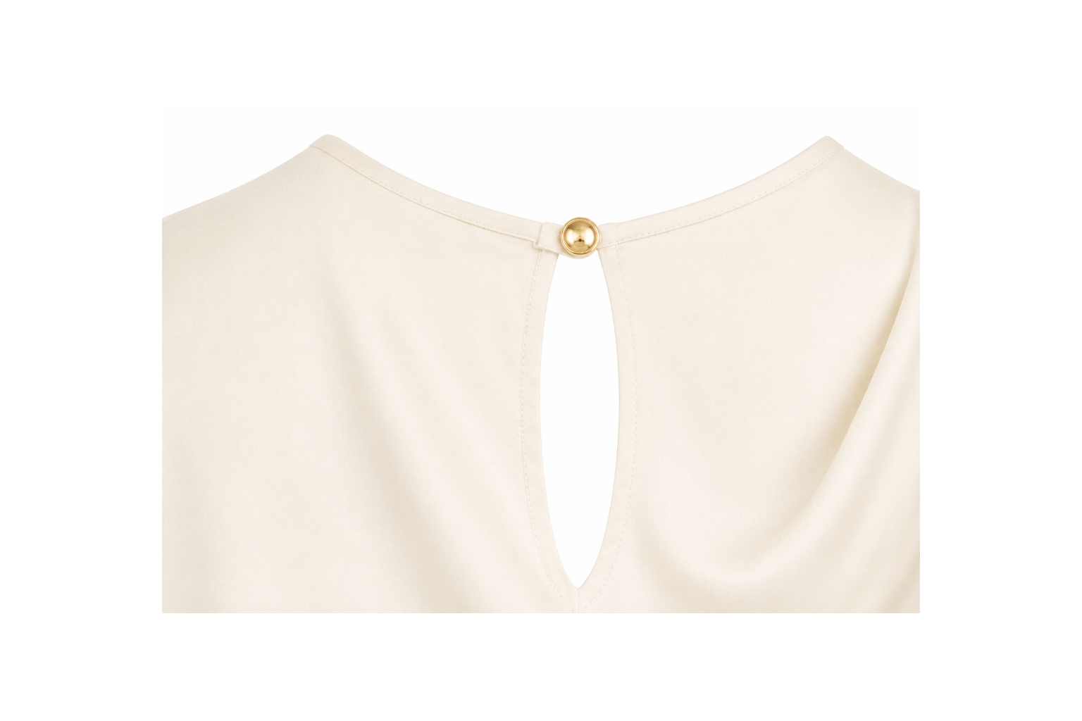 Top Mariley asymétrique écru