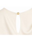 Top Mariley asymétrique écru