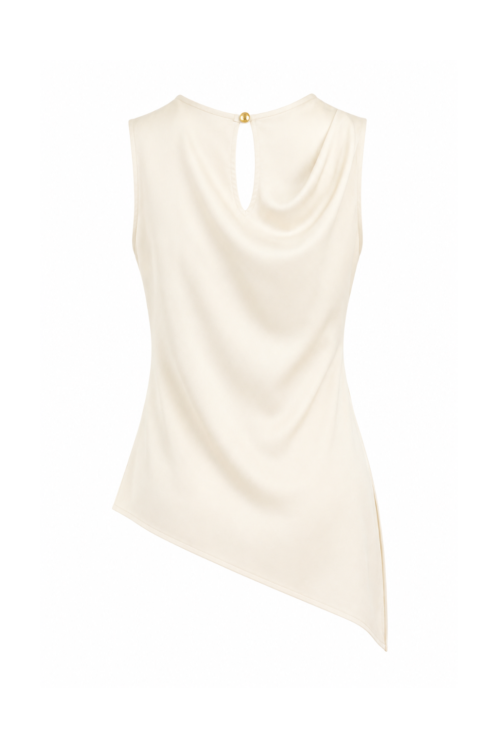 Top Mariley asymétrique écru