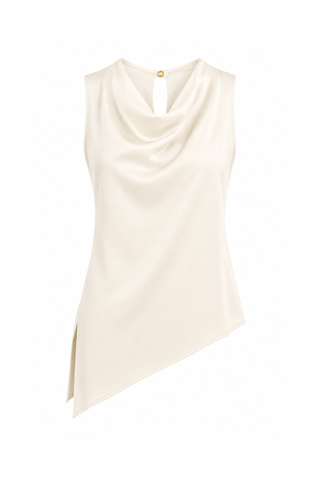 Top Mariley asymétrique écru
