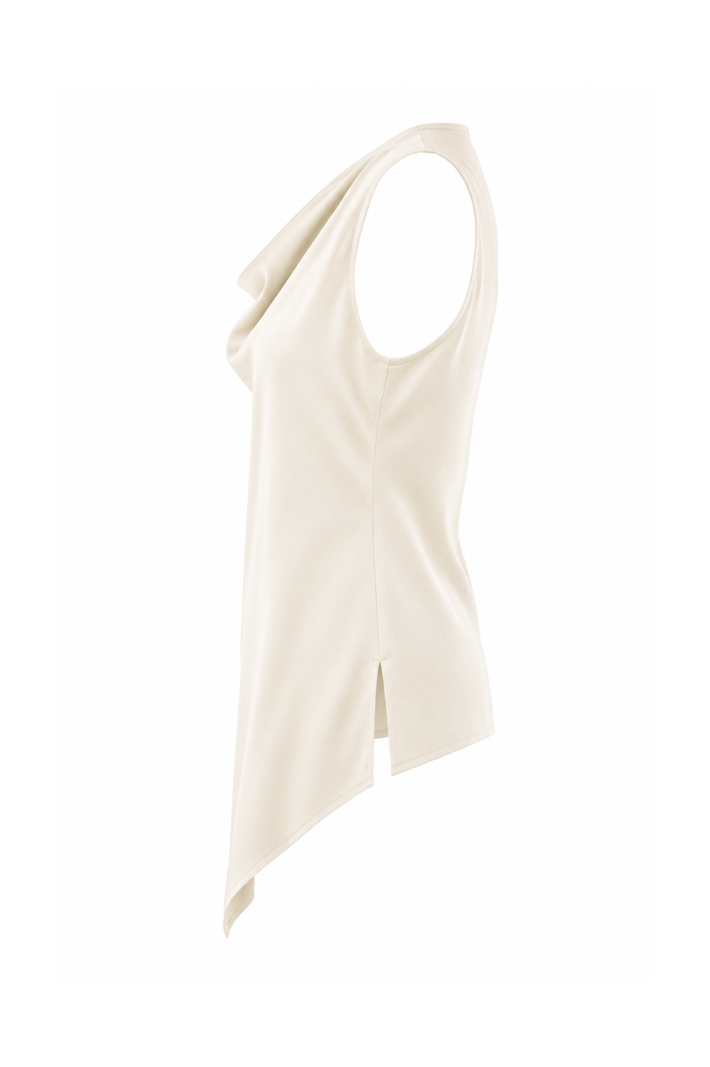 Top Mariley asymétrique écru
